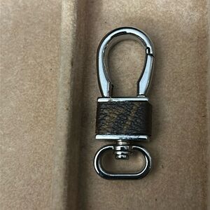 Upcycled LV FOB Key Chain Purse Charm